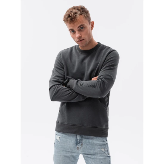 Izpārdošana Tumši pelēks vīriešu džemperis Inor B1349