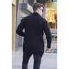 Vīriešu džemperis Roget melnā krāsā PK5996 Premium