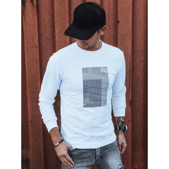 Balts vīriešu džemperis Sovel BX5354