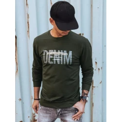 Haki krāsas vīriešu džemperis Vovek