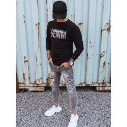 Melns vīriešu džemperis Vovek