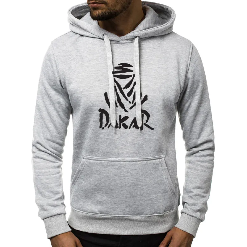 Pelēks vīriešu džemperis Dakar JS/2009