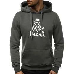 Tumši pelēks vīriešu džemperis Dakar
