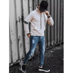 Brūns vīriešu džemperis Tutol