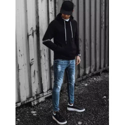 Melns vīriešu džemperis Tutol