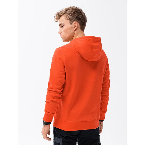 Oranžs vīriešu džemperis Lutol B1351