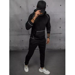 Vīriešu melnā kapuci Kitol