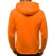 Oranžs vīriešu džemperis ar kapuci no Buvoli JS/2009