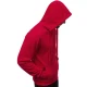 Sarkans vīriešu džemperis ar kapuci Buvoli JS/2009
