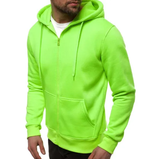 Men's sweater - neon green Lore JS/2008
