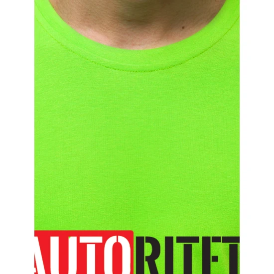 Zaļš neona vīriešu krekls Lika JS/712005