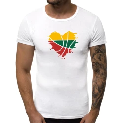 Zaļš neona vīriešu krekls Lika