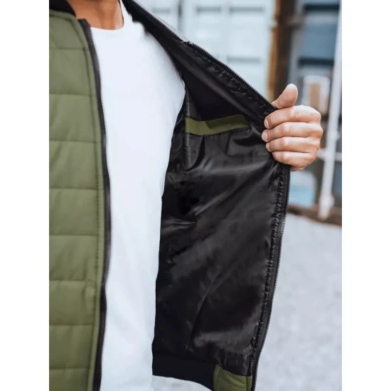 Vīriešu stepēta zaļa jaka Minti JS/MY02Z