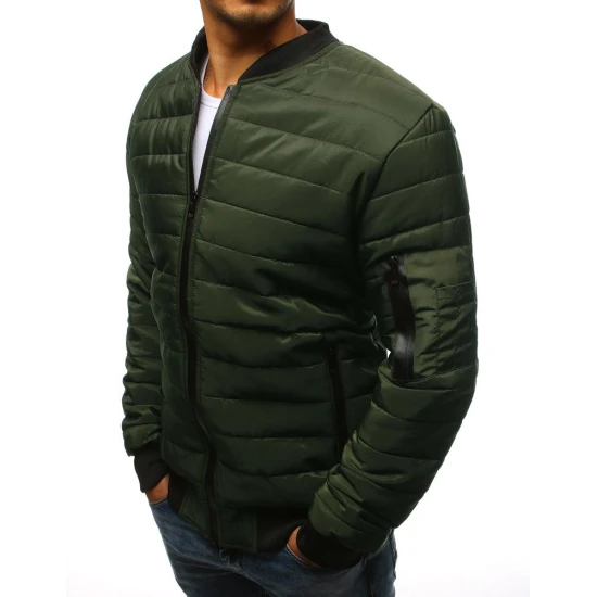 Vīriešu stepēta zaļa jaka Minti JS/MY02Z