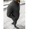 Vīriešu stepēta melna jaka Midon JS/22M111/1