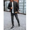 Vīriešu stepēta melna jaka Minti JS/MY02Z