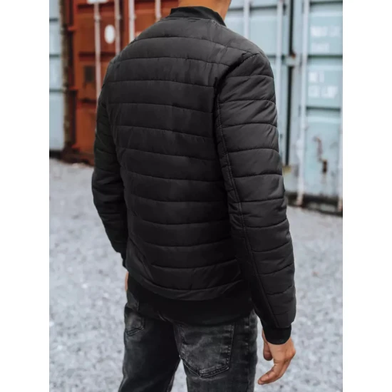 Vīriešu stepēta melna jaka Minti JS/MY02Z