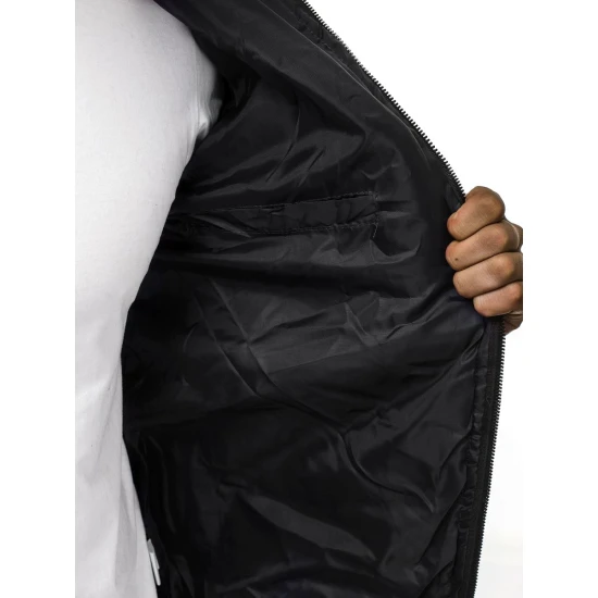 Vīriešu stepēta melna jaka Minti JS/MY02Z