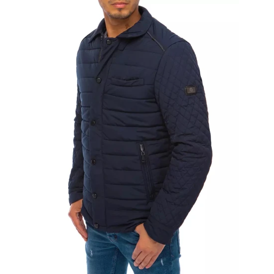 Vīriešu stepēta tumši zila jaka Farrel TX3893