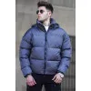 Pelēka vīriešu jaka ar kapuci Jack PK5130 Premium