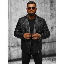 Eko ādas jaka Barber