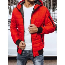 Vīriešu pavasara-rudens jaka sarkana Nosal