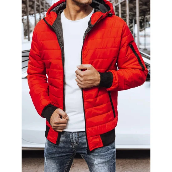 Vīriešu pavasara-rudens jaka sarkanā krāsā Nosal JS/MY13