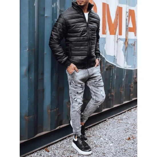 Vīriešu melna jaka Tiful JS/MY22-TX3270