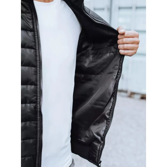 Vīriešu melna jaka Tiful JS/MY22-TX3270