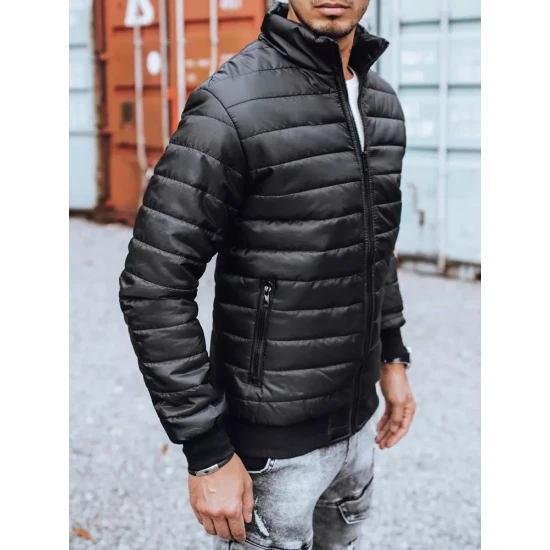 Vīriešu melna jaka Tiful JS/MY22-TX3270