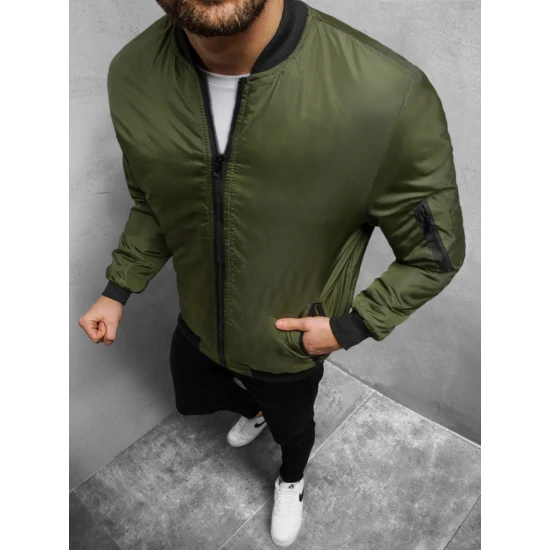 Vīriešu zaļā jaka Maršruts AK95