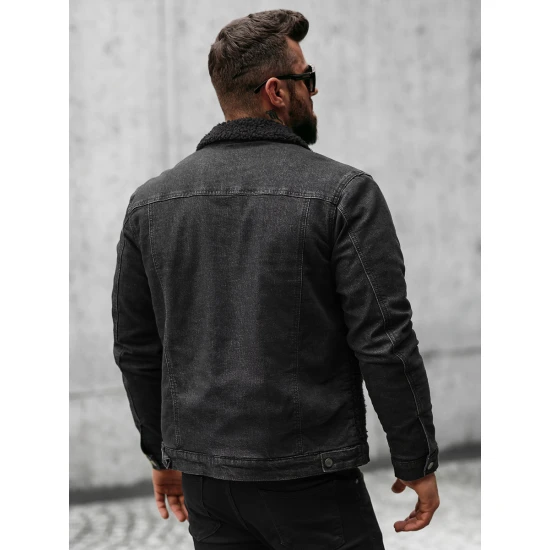 Melna džinsa jaka Biok NB/MJ533N