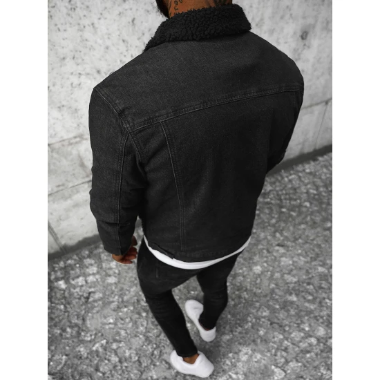 Melna džinsa jaka Biok NB/MJ533N