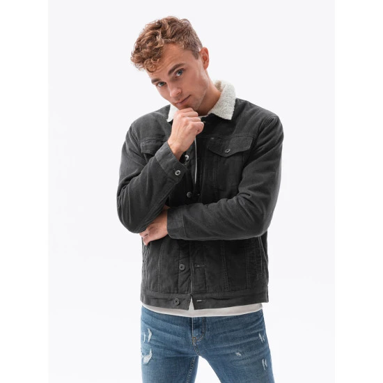 Pelēka jaka Kensi C524