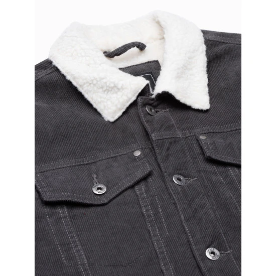 Pelēka jaka Kensi C524