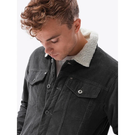 Pelēka jaka Kensi C524