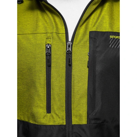 Vīriešu jaka melna Hira JS/22M311/392