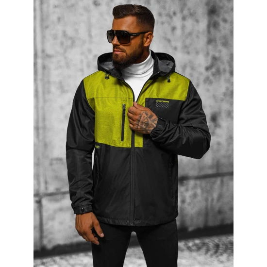 Vīriešu jaka melna Hira JS/22M311/392