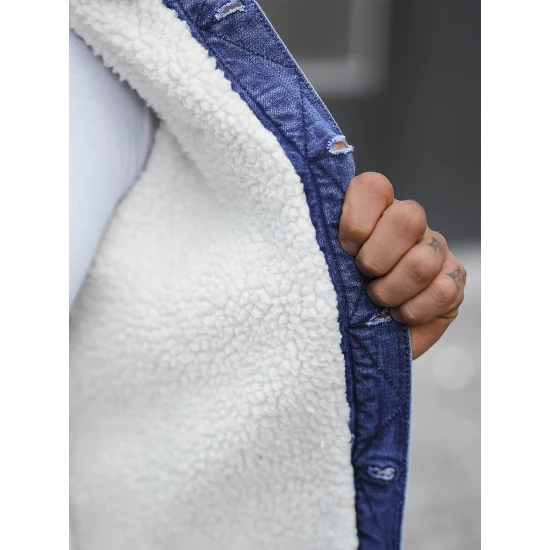 Zila džinsa jaka Biok NB/MJ533B