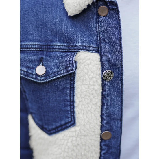 Zila džinsa jaka Biok NB/MJ533B