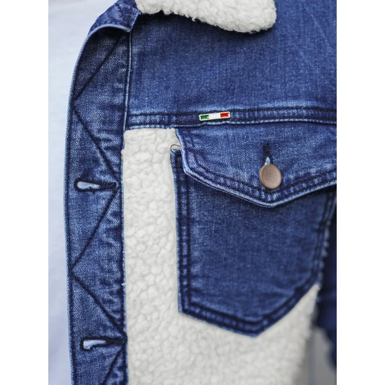 Zila džinsa jaka Biok NB/MJ533B