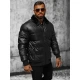 Vīriešu melna ziemas jaka Dorian O/M795Z