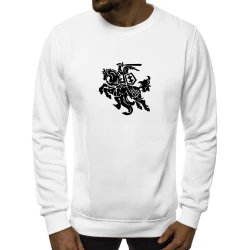 Baltos spalvos džemperis "Vytis"