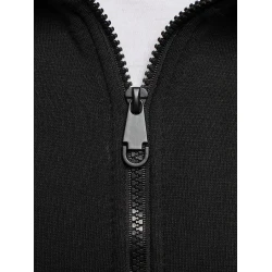 Vīriešu melns džemperis Silon