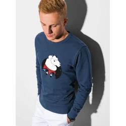 Tumši zils džemperis Lama