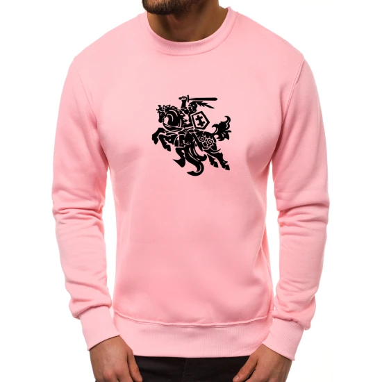 Šviesiai rožinės spalvos džemperis 