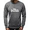 Dark gray sweater The boss