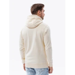 Dzeltenas krāsas džemperis ar kapuci Leko