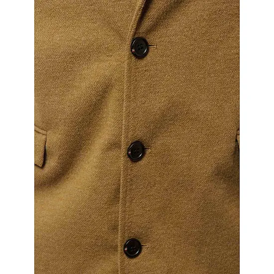 Elegants brūns vīriešu mētelis Sugal JB/1047Z