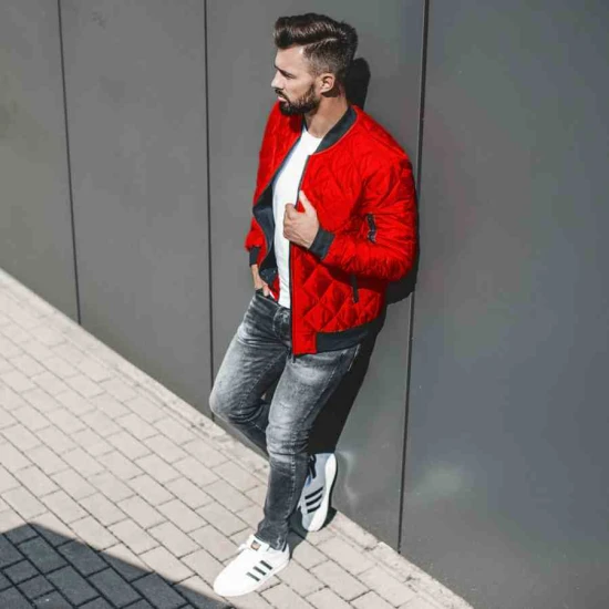 Vīriešu sarkanā jaka Morel JS/MY01 - TX2210